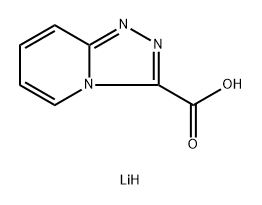 Lithium [1,2,4]triazolo[4,3-a]pyridine-3-carboxylate Struktur