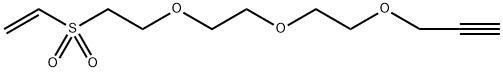 Propargyl-PEG3-Vinyl Sulfone Struktur