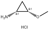 (1R,2S)-2-methoxycyclopropanamine hydrochloride Struktur