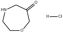 1,4-Oxazepin-6(7H)-one, tetrahydro-, hydrochloride (1:1) Struktur