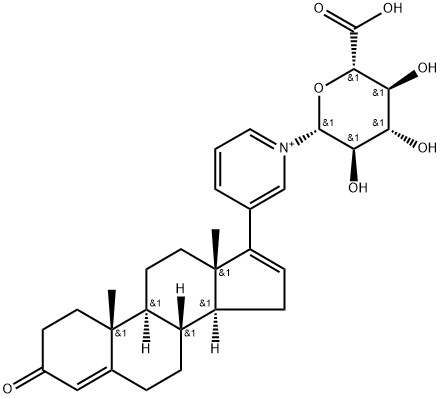 Abiraterone Impurity 18 Struktur