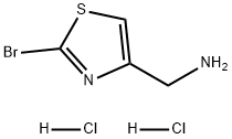 4-Thiazolemethanamine, 2-bromo-, hydrochloride (1:2) Struktur