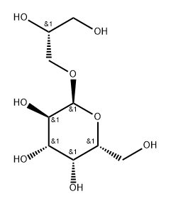 α-D-Galactopyranoside, (2R)-2,3-dihydroxypropyl Struktur