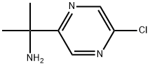 2-(5-chloropyrazin-2-yl)propan-2-amine Struktur