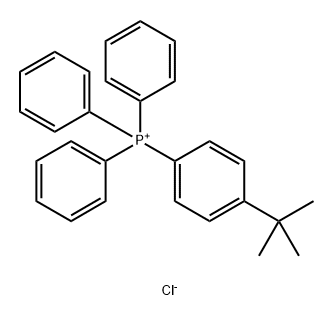 [4-(1,1-Dimethylethyl)phenyl]triphenylphosphonium chloride Struktur