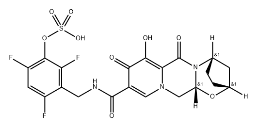 Bictegravir Metabolite M20Q: What is 
Bictegravir Metabolite M20 Q: What is the CAS Number of 
Bictegravir Metabolite M20 Struktur