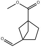 methyl 4-formylbicyclo[2.1.1]hexane-1-carboxylate Struktur