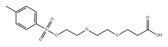 Tos-PEG3-acid Struktur