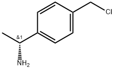 (R)-1-(4-(chloromethyl)phenyl)ethan-1-amine Struktur