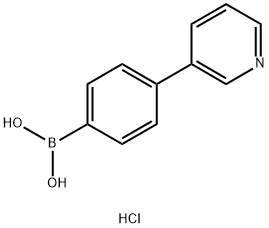 4-(3-Pyridyl)phenylboronic Acid Hydrochloride Struktur