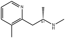 (S)-N-Methyl-1-(3-methylpyridin-2-yl)propan-2-amine Struktur