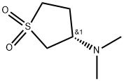 (S)-3-(dimethylamino)tetrahydrothiophene1,1-dioxide Struktur