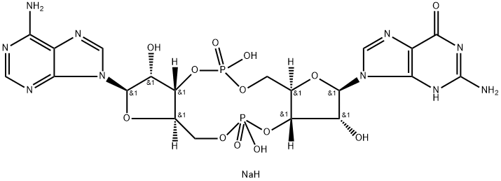 cGAMP disodium Struktur