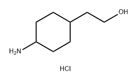 Cyclohexaneethanol, 4-amino-, hydrochloride (1:1) Struktur