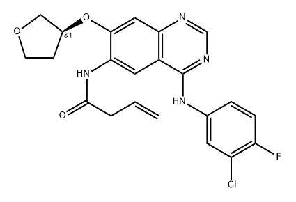 Afatinib Impurity 9 Struktur