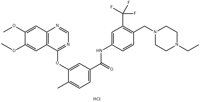 TL02-59 dihydrochloride Struktur