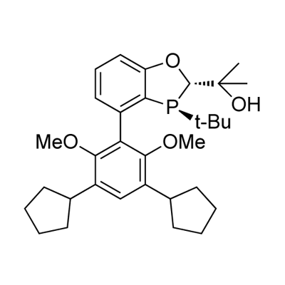 2-((2S,3S)-3-(叔丁基)-4-(3,5-二環(huán)戊基-2,6-二甲氧基苯基)-2,3-二氫苯并[d][1,3]氧磷雜環(huán)戊-2-基)丙-2-醇 結(jié)構(gòu)式