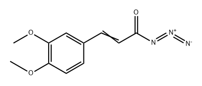 2-Propenoyl azide, 3-(3,4-dimethoxyphenyl)-