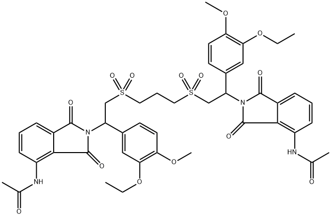 Apremilast Impurity 14 Struktur