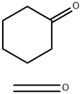 Formaldehyde, polymer with cyclohexanone Struktur