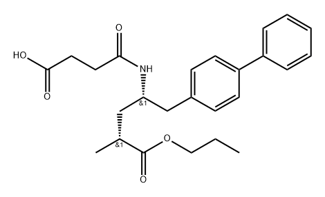 Sacubitril Impurity 42 Struktur