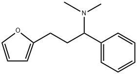 N,N-Dimethyl-α-phenyl-2-furan-1-propanamine Struktur