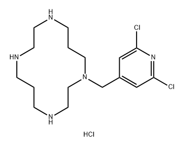 AMD-3451(trihydrochloride) Struktur