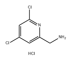 2-Pyridinemethanamine, 4,6-dichloro-, hydrochloride (1:2) Struktur