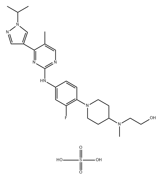 Flonoltinib maleate|2-((1-(2-氟-4-((4-(1-異丙基-1H-吡唑-4-基)-5-甲基嘧啶-2-基)氨基)苯基)哌啶-4-基)(甲基)氨基)乙醇X硫酸鹽