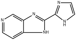 2-(1H-imidazol-2-yl)-3H-imidazo[4,5-c]pyridine Struktur