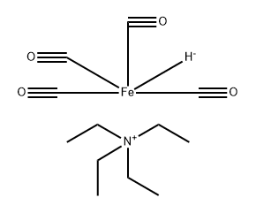 tetraethylammonium hydridotetracarbonylferrate Struktur