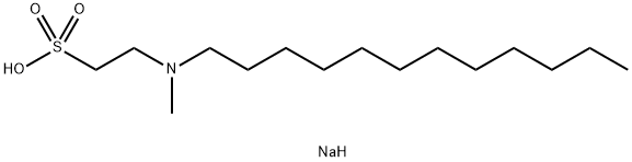 N-LAUROYL-N-METHYLTAURINE SODIUM SALT) Struktur