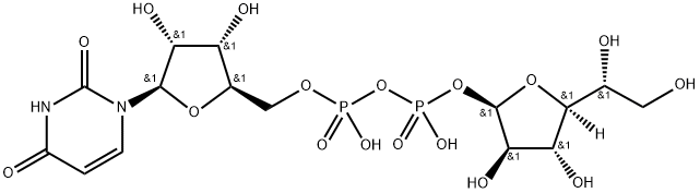 Uridine 5'-(trihydrogen diphosphate), P'-α-D-galactofuranosyl ester