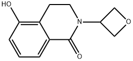 5-hydroxy-2-(oxetan-3-yl)-3,4-dihydroisoquinolin-1(2H)-one Struktur