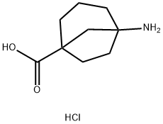 5-aminobicyclo[3.2.1]octane-1-carboxylic acid
hydrochloride Struktur