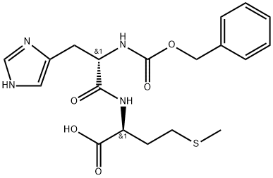 Methionine, N-(N-carboxy-L-histidyl)-, N-benzyl ester, L- (8CI) Struktur