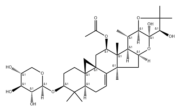 Cimiracemoside F Struktur