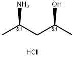 (2S,4R)-4-aminopentan-2-ol hydrochloride Struktur