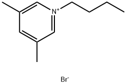 Pyridinium, 1-butyl-3,5-dimethyl-, bromide (1:1) Struktur