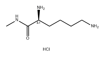 H-Lys-Nhme Dihydrochloride Struktur