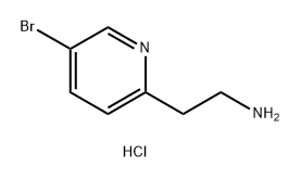 2-Pyridineethanamine, 5-bromo-, hydrochloride (1:2) Struktur