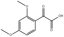 Benzeneacetic acid, 2,4-dimethoxy-α-oxo- Struktur