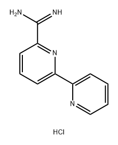 [2,2'-Bipyridine]-6-carboximidamide, hydrochloride (1:2) Struktur