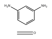 Formaldehyde, polymer with 1,3-benzenediamine Struktur