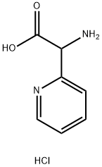 2-amino-2-(pyridin-2-yl)aceticacid hydrochloride Struktur