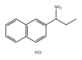 1-(Naphthalen-2-yl)propan-1-amine hydrochloride Struktur