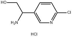 2-Amino-2-(6-chloropyridin-3-yl)ethanol?dihydrochloride Struktur