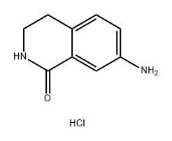 1(2H)-Isoquinolinone, 7-amino-3,4-dihydro-, hydrochloride (1:2) Struktur