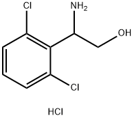 2-AMINO-2-(2,6-DICHLOROPHENYL)ETHAN-1-OL HYDROCHLORIDE Struktur