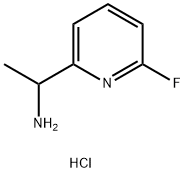 1-(6-Fluoropyridin-2-yl)ethanamine hydrochloride Struktur